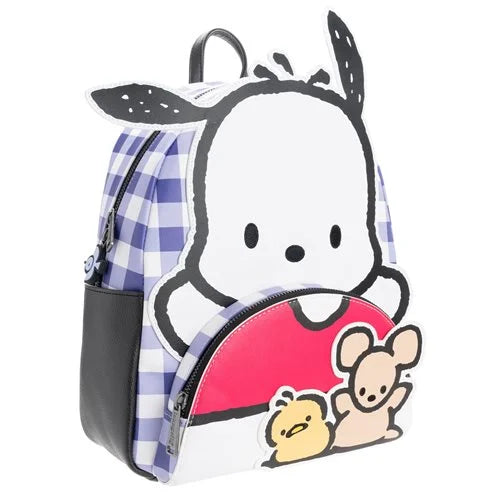 Loungefly Sanrio Pochacco Cosplay Plaid Exclusive Mini-Backpack - Leo's Treasure Box