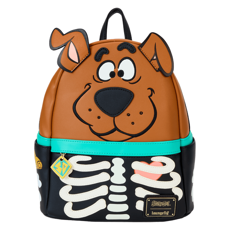 Loungefly Scooby-Doo™ Skeleton Cosplay Glow Mini Backpack - Leo's Treasure Box