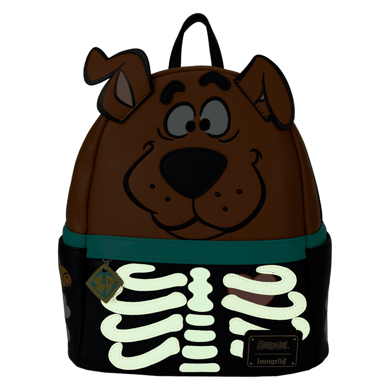 Loungefly Scooby-Doo™ Skeleton Cosplay Glow Mini Backpack - Leo's Treasure Box