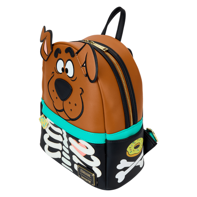 Loungefly Scooby-Doo™ Skeleton Cosplay Glow Mini Backpack - Leo's Treasure Box