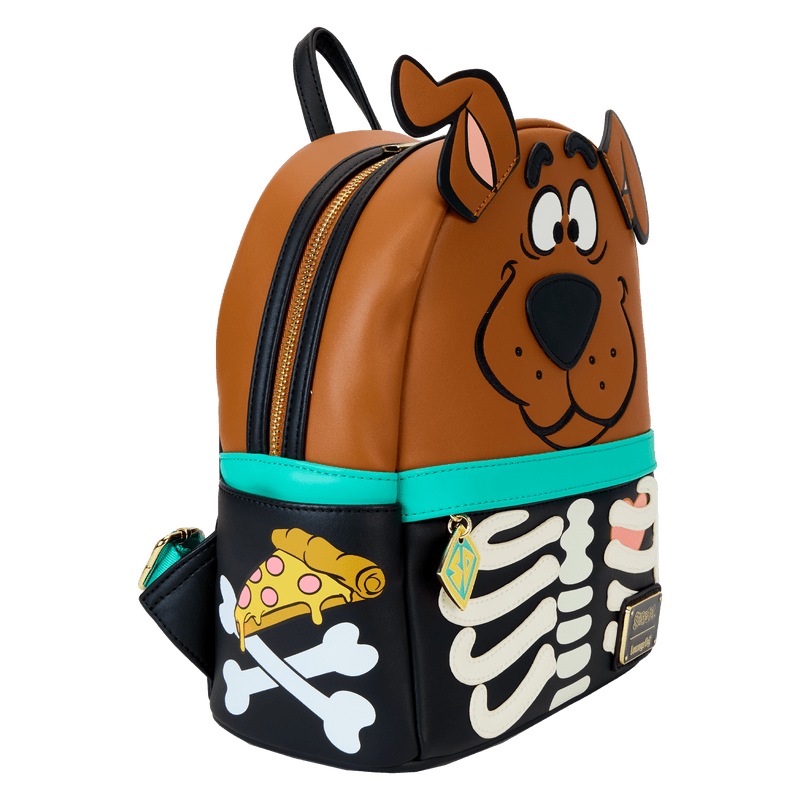 Loungefly Scooby-Doo™ Skeleton Cosplay Glow Mini Backpack - Leo's Treasure Box