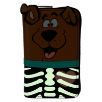 Loungefly Scooby-Doo™ Skeleton Cosplay Glow Zip Around Wallet