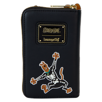 Loungefly Scooby-Doo™ Skeleton Cosplay Glow Zip Around Wallet