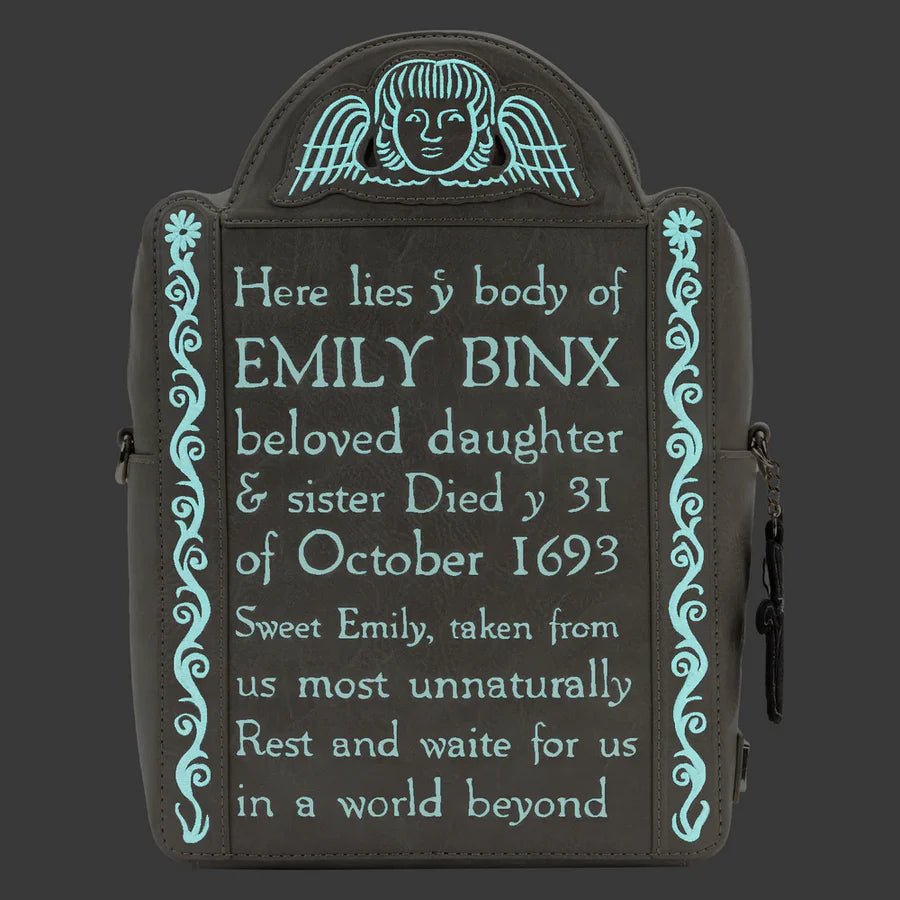 Loungefly Stitch Shoppe Hocus Pocus Emily Binx Glow Convertible Crossbody Bag - Leo's Treasure Box
