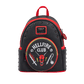 Black backpack with 'Hellfire Club' design and red accents on a white background