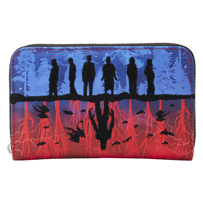 Loungefly Stranger Things Upside Down Shadows Zip-Around Wallet