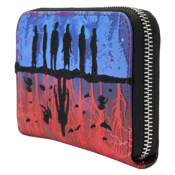 Loungefly Stranger Things Upside Down Shadows Zip-Around Wallet