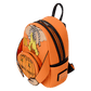 Loungefly Trick 'R Treat Flaming Pumpkin Head Sam Light Up Glow Mini Backpack - Leo's Treasure Box
