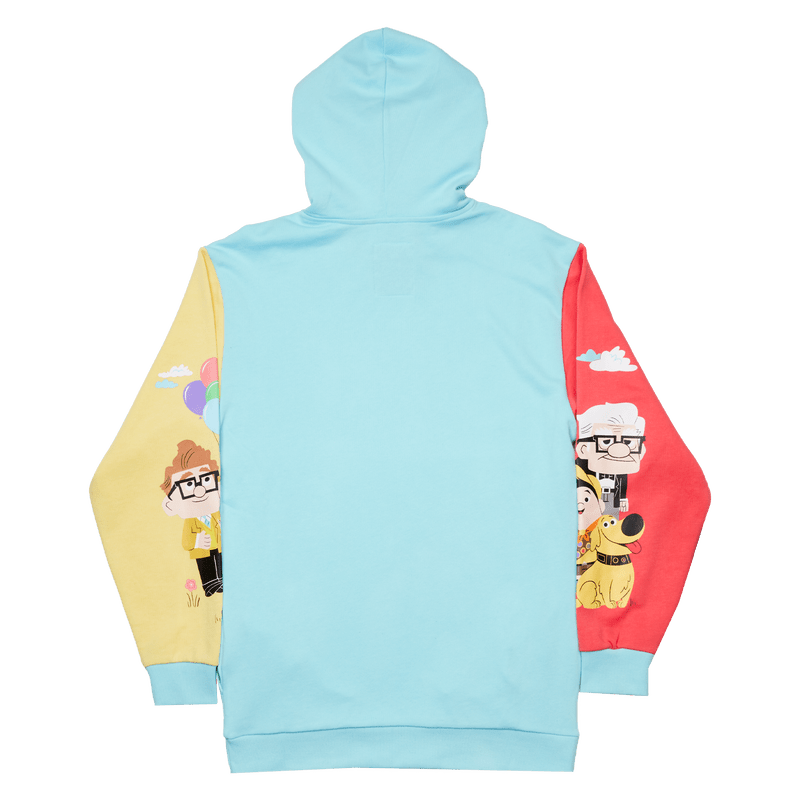 Loungefly Up 15th Anniversary Color Block Unisex Hoodie - Leo's Treasure Box