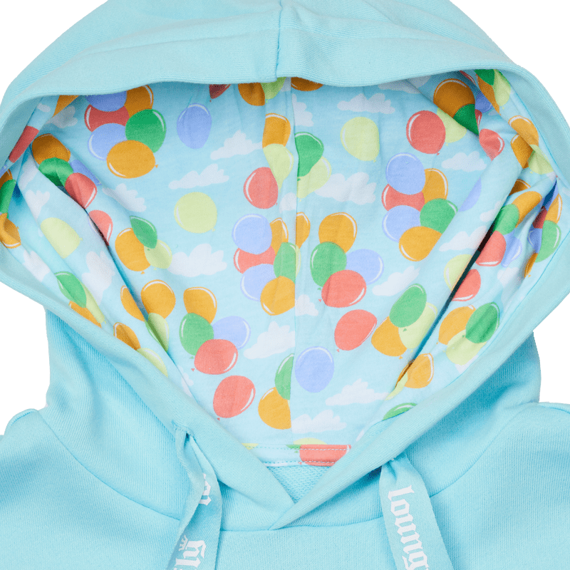 Loungefly Up 15th Anniversary Color Block Unisex Hoodie - Leo's Treasure Box