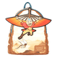Loungefly mini backpack featuring Aang with his glider staff from Avatar: The Last Airbender


