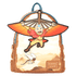 Loungefly mini backpack featuring Aang with his glider staff from Avatar: The Last Airbender

