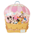 Loungefly mini backpack shaped like a hot air balloon with Mickey & Friends characters

