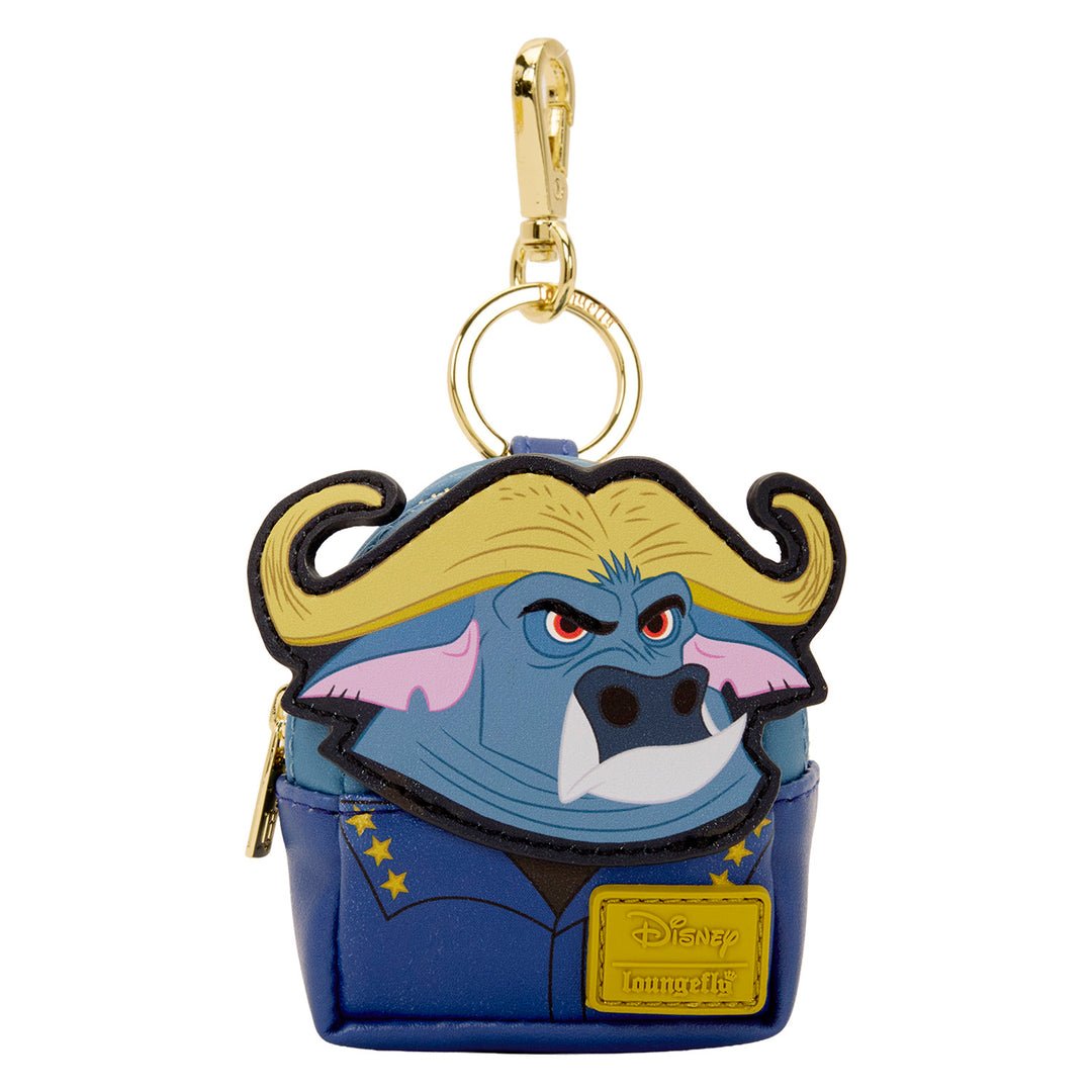Keychain with character design on a white background