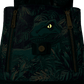 Loungefly mini backpack with glowing velociraptor design from Jurassic World

