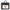 Black handbag with a white pocket featuring a red seal, Harry Potter logo, and charm strap on a white background.
