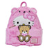 Plush Loungefly mini backpack featuring Hello Kitty in a teddy bear costume

