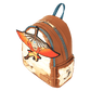 Loungefly Avatar backpack featuring Aang in action with his glider staff