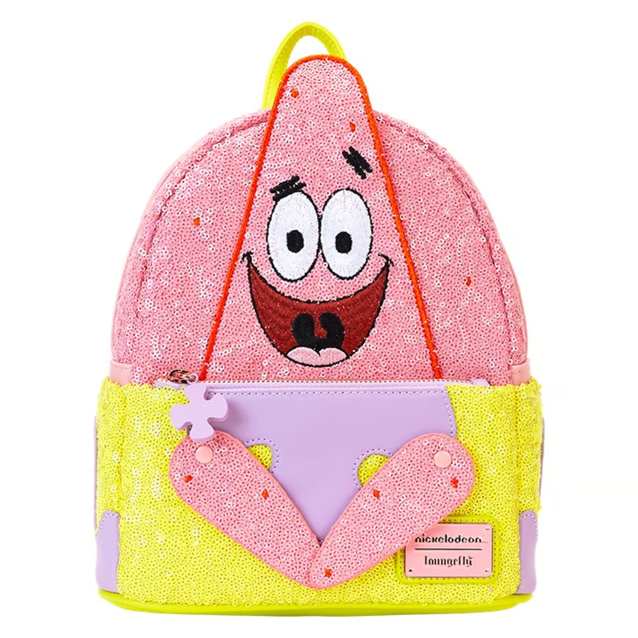 Loungefly SpongeBob SquarePants Patrick Star Sequin Cosplay Mini Backpack