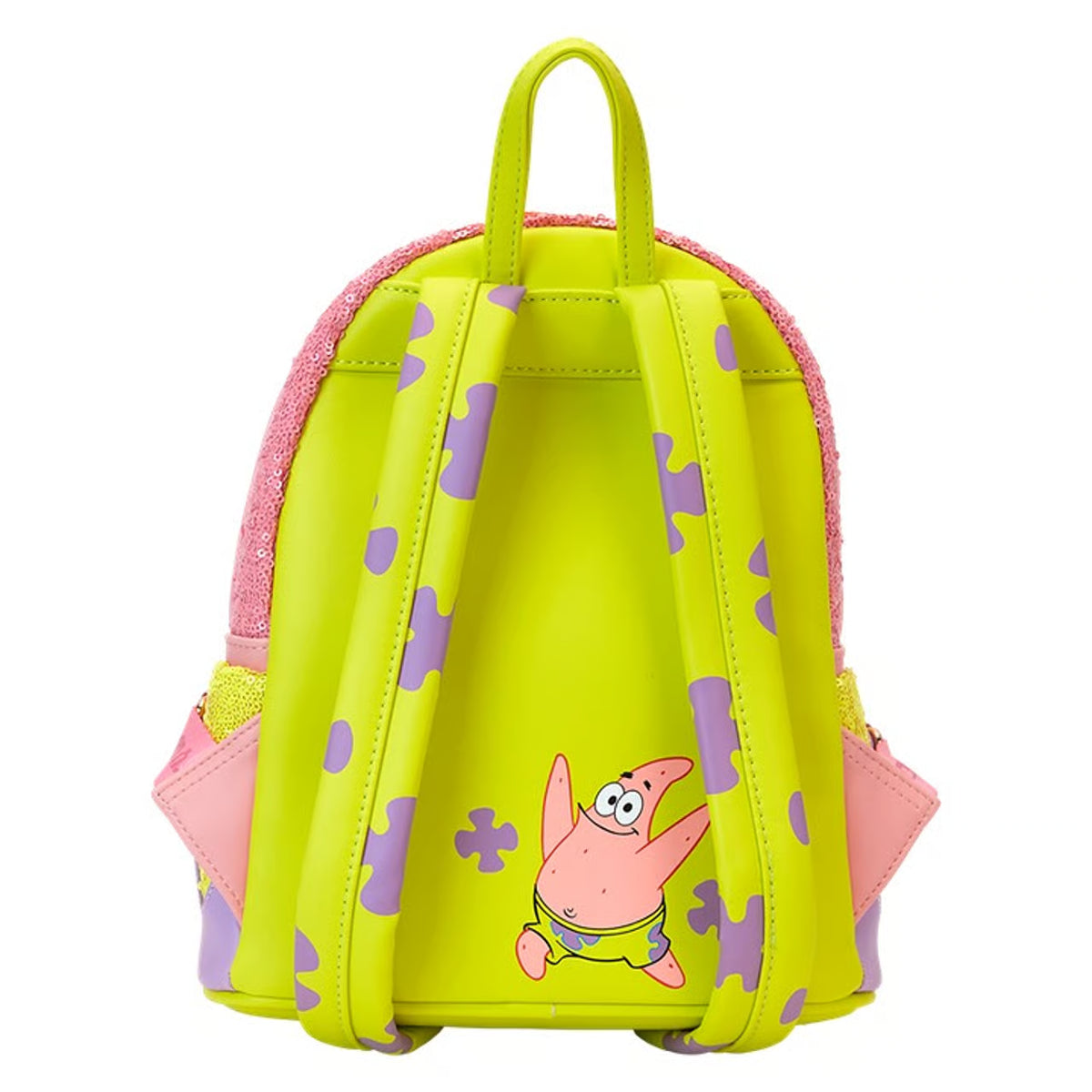 Loungefly SpongeBob SquarePants Patrick Star sequin crossbody-style mini backpack