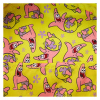 Pink Patrick Star sequin mini backpack by Loungefly, perfect for fans of SpongeBob SquarePants