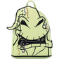 Loungefly mini backpack featuring Oogie Boogie with glow-in-the-dark creepy crawlies

