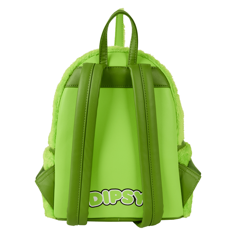 Teletubbies Dipsy Loungefly plush cosplay backpack with glowing antenna accent