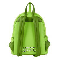 Teletubbies Dipsy Loungefly plush cosplay backpack with glowing antenna accent