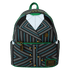 Loungefly Wicked Elphaba Shiz University Cosplay Mini Backpack with green detailing, featuring Elphaba&