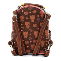 Backpack with Hello Kitty pattern on a white background