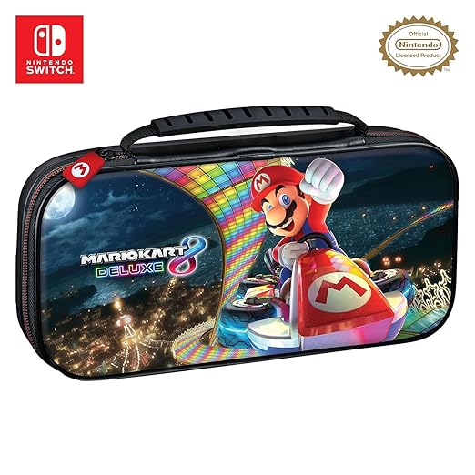 Portable game traveler case for Nintendo Switch with Mario Kart 8 artwork


