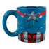 Marvel Captain America 20 oz Sculpted Ceramic Mug - Leo&
