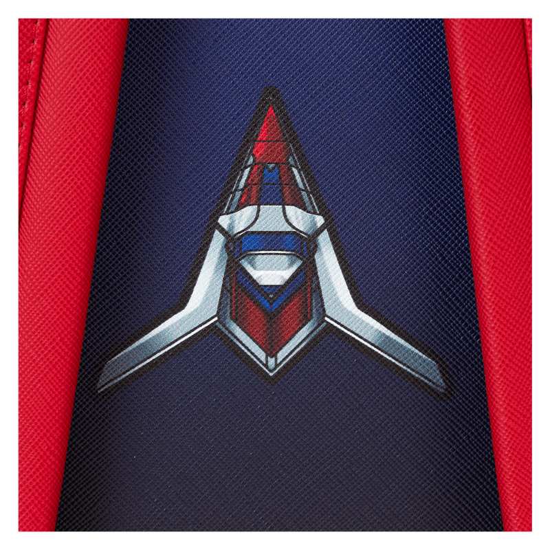 Brave New World Captain America character design on Loungefly mini backpack

