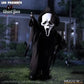 Ghost Face figure from LDD Presents with a dark background, holding a knife.