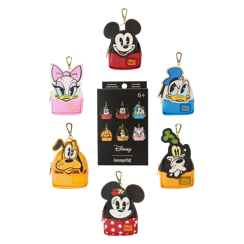 Mickey and Friends Mini-Backpack Mystery Key Chain