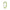 Green carabiner on a white background