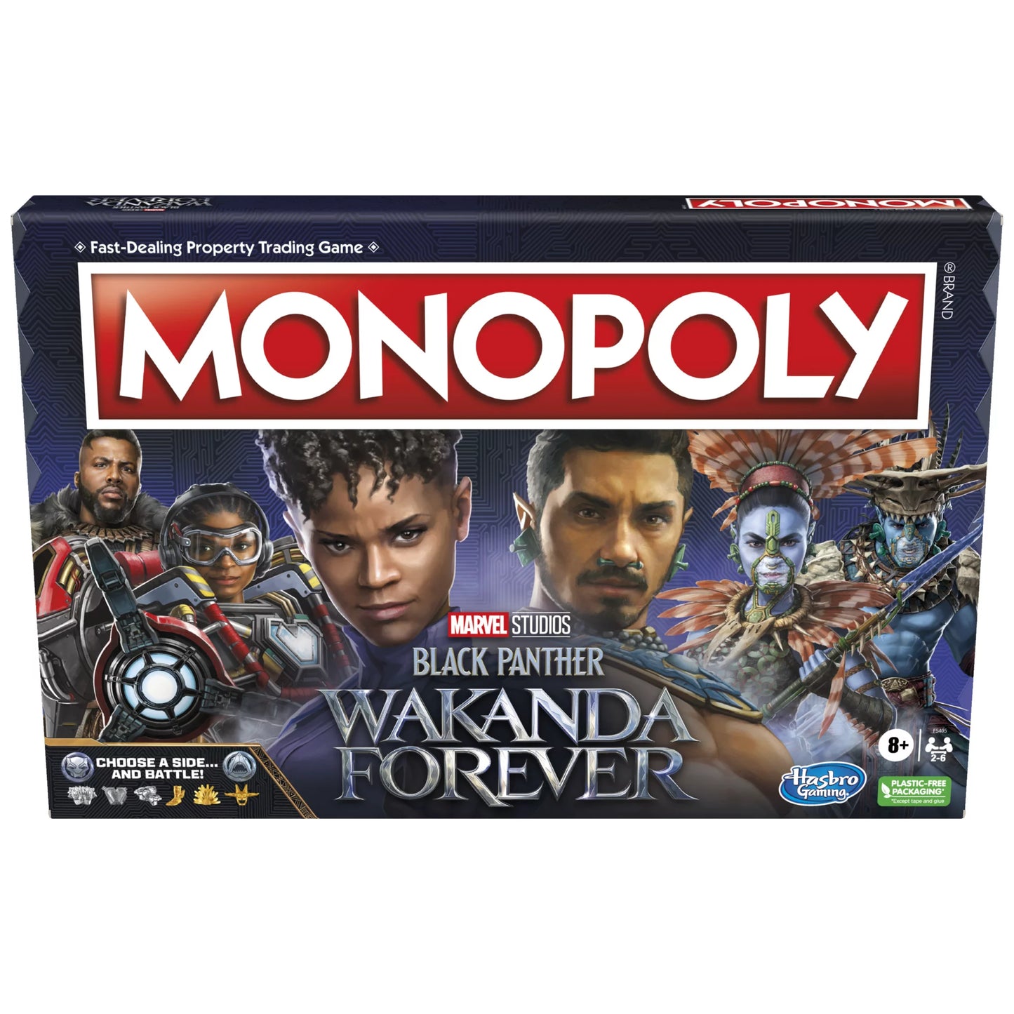Monopoly: Marvel Studios' Black Panther: Wakanda Forever Edition Board - Leo's Treasure Box