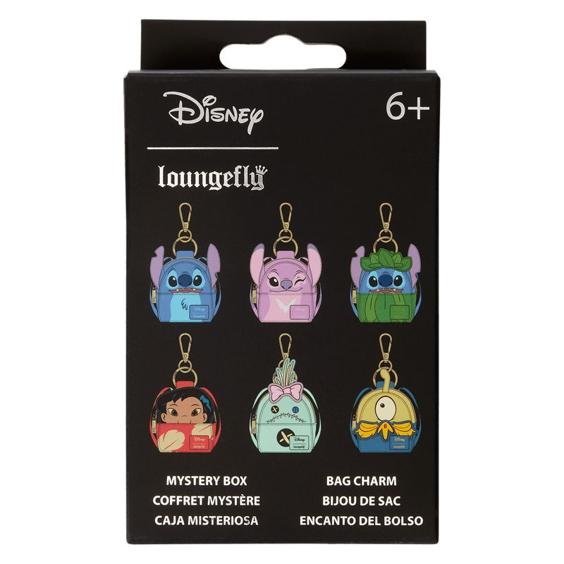 Surprise Loungefly Lilo & Stitch mini backpack keychain collectible charm


