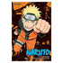 Naruto Shippuden Volume 100 manga book cover featuring Naruto Uzumaki in his orange and black jumpsuit with a metal headband, pointing forward against a dark background with orange text and the title &