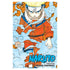 Naruto manga volume cover featuring Naruto Uzumaki in his orange and blue jumpsuit with a white fur collar, holding a sword, with the title &