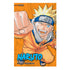 Naruto manga volume cover featuring the character Naruto Uzumaki in his orange and blue outfit with a raised fist, on an orange background with the title &