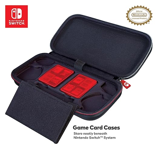 Compact game case with Mario Kart 8 design for Nintendo Switch

