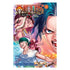 Manga book cover featuring characters from &