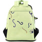 Mini backpack showcasing Oogie Boogie from The Nightmare Before Christmas with bugs

