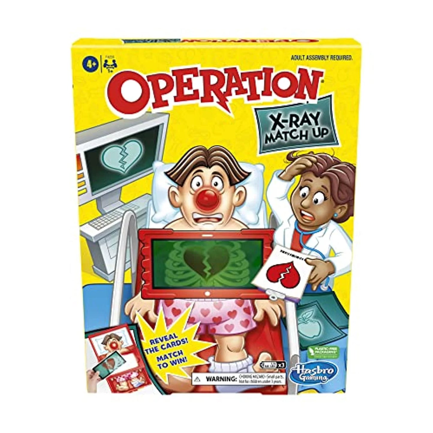 Operation X-Ray Match Up Board Game - Leo's Treasure Box