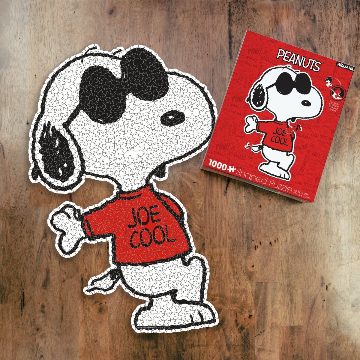 Peanuts Joe Cool Shaped Jigsaw Puzzles 1000 Piece 