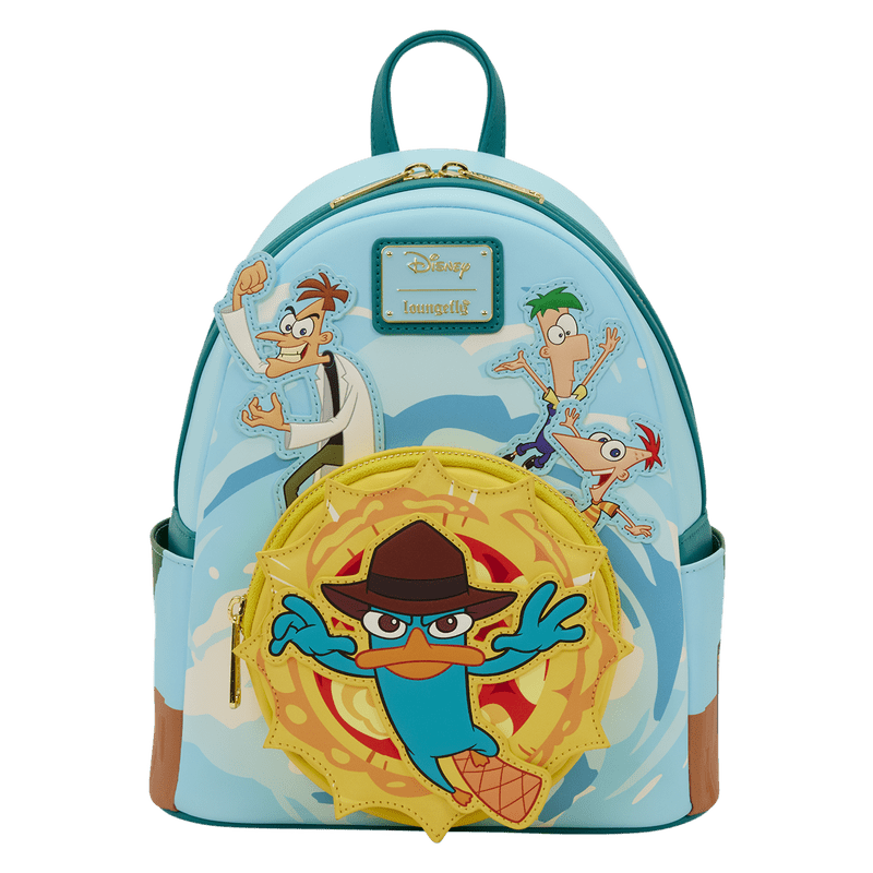 Loungefly Disney Phineas & Ferb Light-Up Mini Backpack