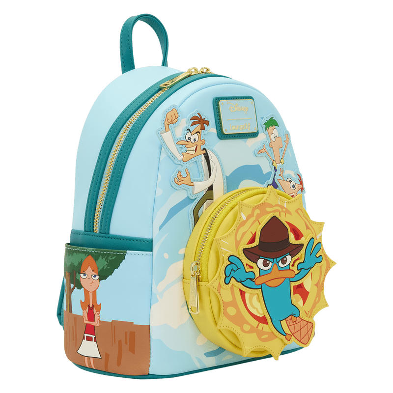 Loungefly Disney Phineas & Ferb Light-Up Mini Backpack