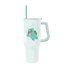 Tumbler with a cartoon character on a white background