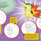 Pokemon Cyndaquil drawing guide on a purple background